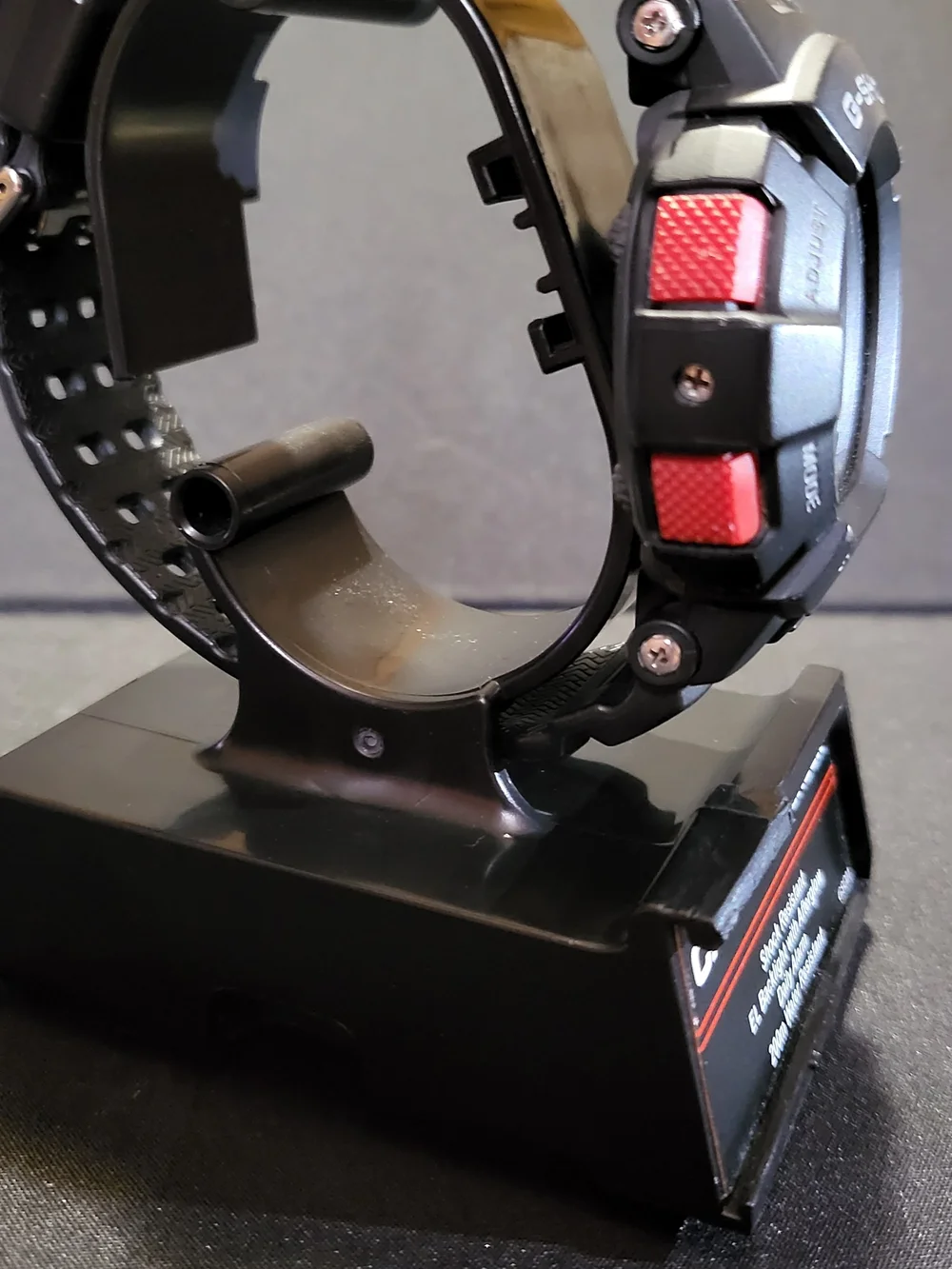 Casio G-Shock Mudman G-9000 Digital Watch - Black with Red Accents